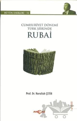 Cumhuriyet Dönemi Türk Şiirinde Rubai