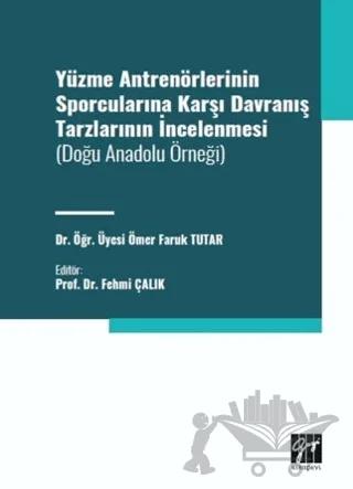 Yüzme Antrenörlerinin Sporcularına Karşı Davranış Tarzlarının İncelenmesi