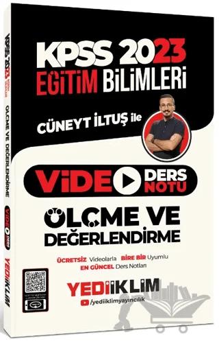 2023 KPSS Eğitim Bilimleri Ölçme ve Değerlendirme Video Ders Notu