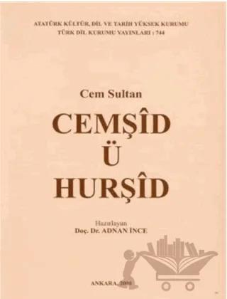 Cemşid ü Hurşid – Cem Sultan – Türk Dil Kurumu Yayınları kitap kapağı