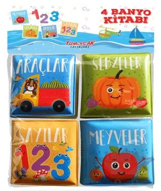 4’lü Set Banyo Kitabı – Kolektif – Yumurcak Yayınları kitap kapağı