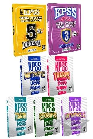 KPSS Genel Yetenek Genel Kültür 7'li Set
