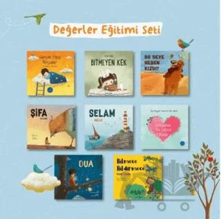 Okul Öncesi Değerler Seti 8 Kitap