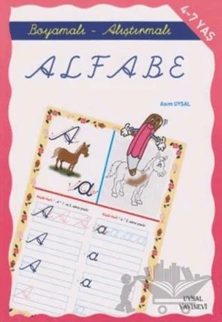 Boyamalı ve Alıştırmalı Türkçe Alfabe