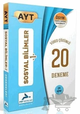 AYT Sosyal Bilimler-1 Video Çözümlü 20 Deneme