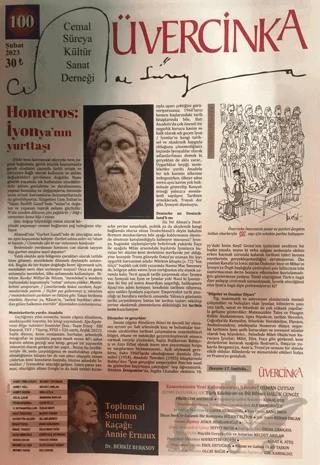 Üvercinka Dergisi Sayı: 100 Şubat 2023