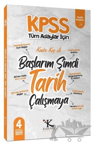 KPSS Başlarım Şimdi Tarih Çalışmaya Ders Notları