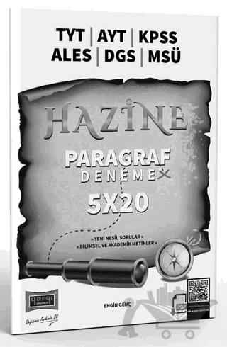 TYT AYT KPSS ALES DGS MSÜ Hazine Paragraf 5x20 Deneme Sınavı