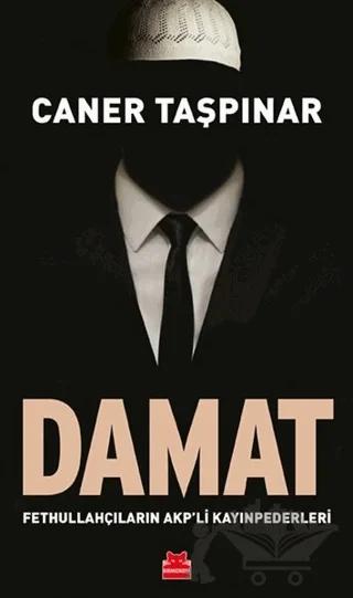 Damat – Caner Taşpınar – Kırmızı Kedi Yayınevi kitap kapağı