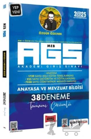 MEB-AGS Anayasa ve Mevzuat Bilgisi Tamamı Çözümlü 38 Deneme