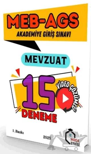 MEB-AGS Mevzuat 15 Deneme Çözümlü