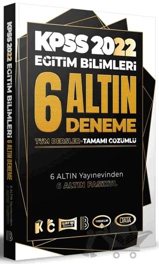 KPSS Eğitim Bilimleri Tamamı Çözümlü 6 Altın Deneme