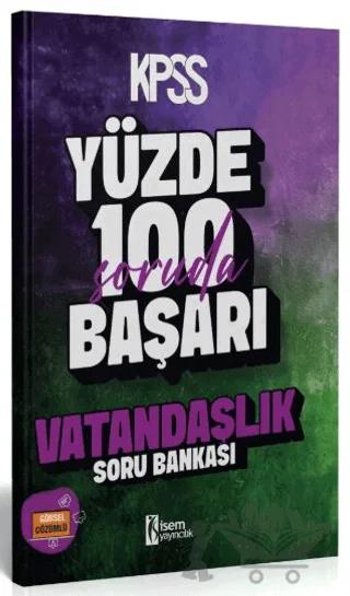 2025 KPSS GYGK Yüz Soruda %100 Başarı Vatandaşlık Soru Bankası