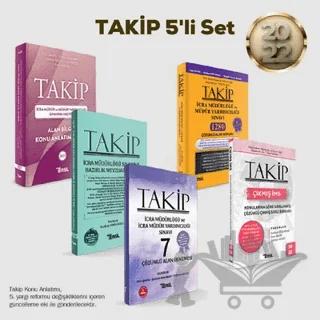 Takip İcra Müdürlüğü Ve İcra Müdür Yardımcılığı 5 Kitap Set 2022