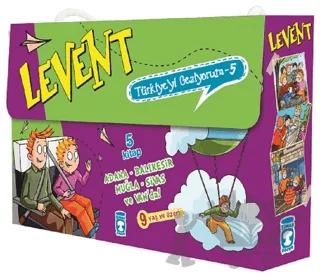 Levent Türkiye'yi Geziyorum - 5 (5 Kitap Takım)