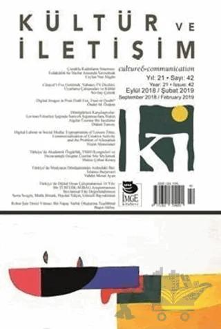Kültür ve İletişim Sayı: 42 – İmge Kitabevi Yayınları kitap kapağı