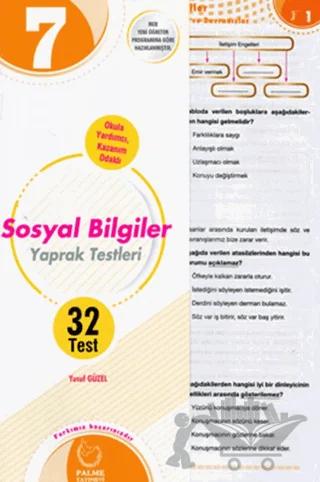 7. Sınıf Sosyal Bilgiler Yaprak Testleri