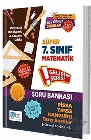Süper 7. Sınıf Matematik Soru Bankası – Zeynel Abidin Önel – Bulut Eğitim ve Kültür Yayınları kitap kapağı