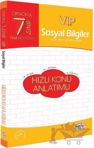 7. Sınıf VIP Sosyal Bilgiler Hızlı Konu Anlatımı