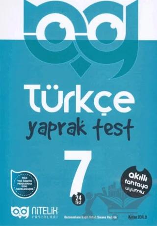7. Sınıf Türkçe 24 Yaprak Test