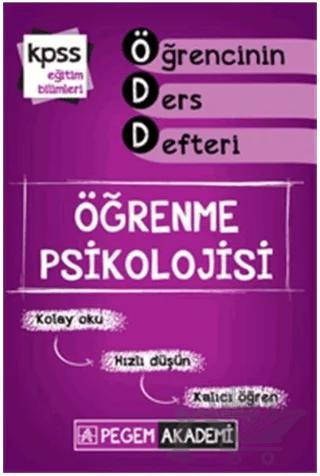 Öğrenme Psikolojisi - Öğrencinin Ders Defteri