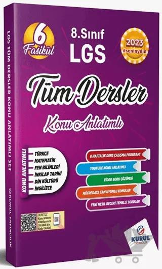 8. Sınıf LGS Tüm Dersler 6 Fasikül Konu Anlatımlı