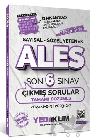 ALES Master Serisi Sayısal - Sözel Yetenek Tamamı Çözümlü Son 6 Sınav Çıkmış Sorular