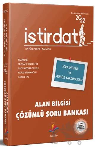 2022 İcra Müdür ve Yardımcılığı İstirdat Alan Bilgisi Soru Bankası Çözümlü