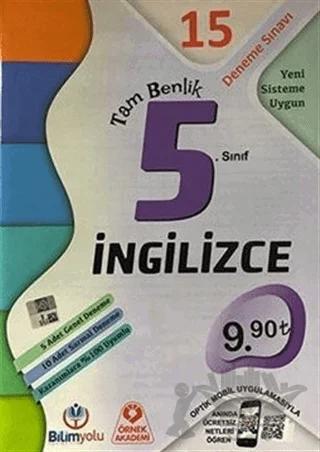 5. Sınıf İngilizce Tam Benlik 15 Deneme Sınavı