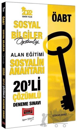 2022 ÖABT Sosyal Bilgiler Öğretmenliği Sosyalin Anahtarı Çözümlü 20'li Deneme