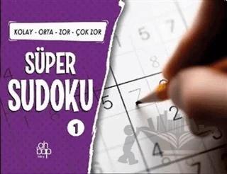 Süper Cep Sudoku 1 – Ayhan Aslan – Ahbap Kitap kitap kapağı