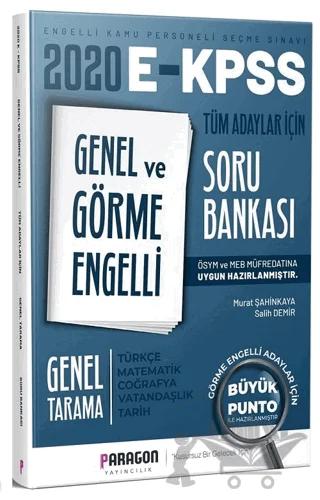 2020 EKPSS Genel ve Görme Engelli Tüm Adaylar İçin Genel Tarama Soru Bankası