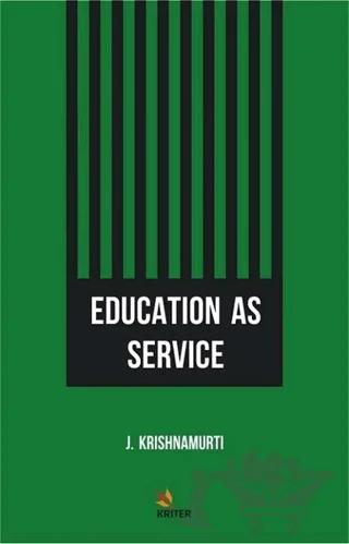 Education as Service