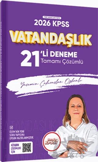 2026 KPSS Vatandaşlık 21 li Deneme