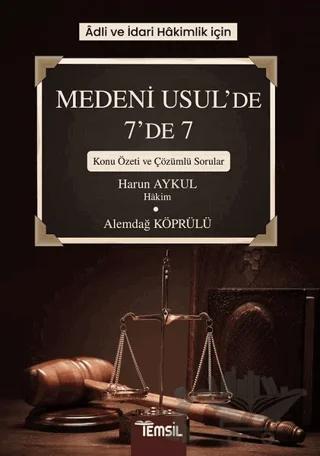Adli ve İdari Hakimlik İçin Medeni Usul’de 7’de 7