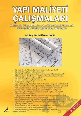 Yapı Maliyeti Çalışmaları