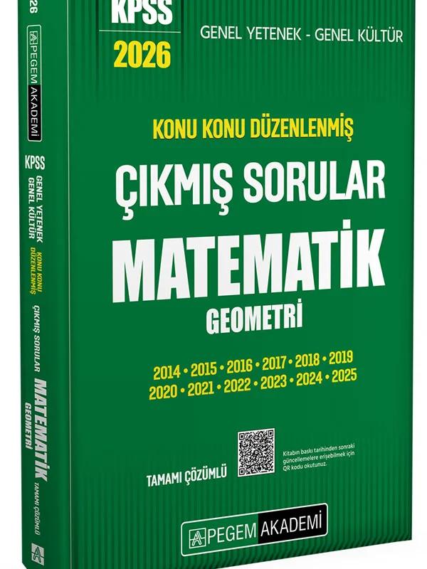2026 KPSS Genel Yetenek Genel Kültür Konu Konu Düzenlenmiş Tamamı Çözümlü Çıkmış Sorular MATEMATİK GEOMETRİ