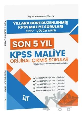 2026 KPSS A Grubu Maliye Orijinal Çıkmış Sorular Son 5 Yıl Çözümlü