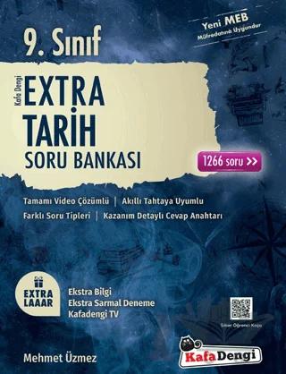 9. Sınıf Tarih Extra Soru Bankası – Mehmet Üzmez – Kafa Dengi Yayınları kitap kapağı