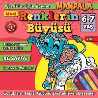 Maxi Renklerin Büyüsü Çocuklar İçin Boyama 8