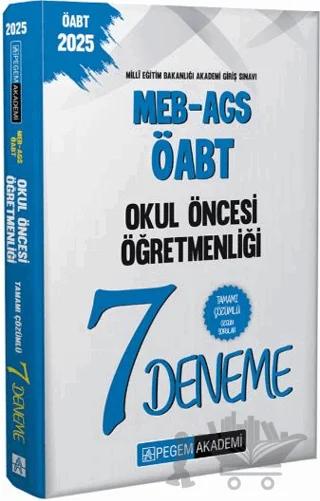 2025 MEB-AGS-ÖABT Okul Öncesi Öğretmenliği Tamamı Çözümlü 7 Deneme