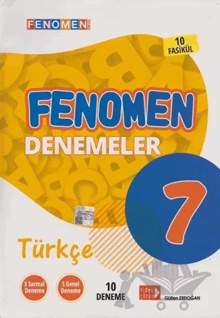 7. Sınıf Türkçe 10 Deneme Fenomen Okul Yayınları