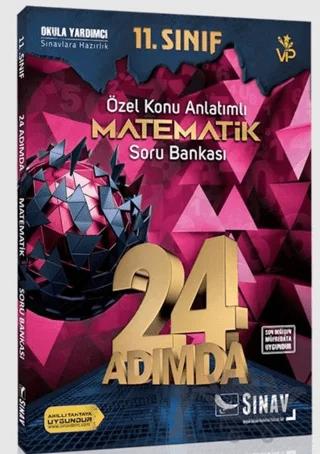 24 Adımda 11. Sınıf Özel Konu Anlatımlı Matematik Soru Bankası