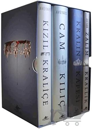 Kızıl Kraliçe Serisi - Kutulu Özel Set (4 Kitap)