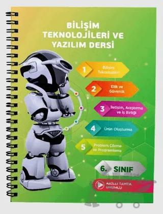 6. Sınıf Bilişim Teknolojileri ve Yazılım Dersi Kitabı Akıllı Tahta Uyumlu