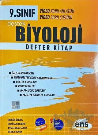 9. Sınıf Biyoloji Destek Defter Kitap