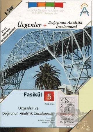2021-2022 9. Sınıf Üçgenler ve Doğrunun Analitik İncelenmesi - Fasikül 5