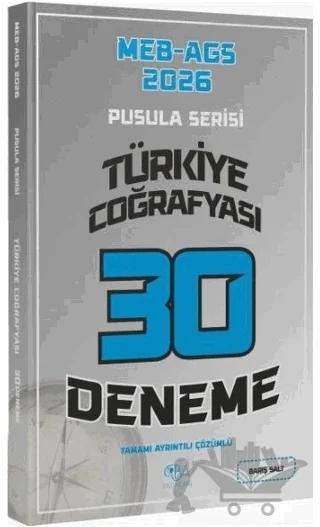 2026 MEB-AGS Türkiye Coğrafyası 30 Deneme Çözümlü Pusula Serisi