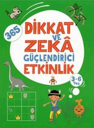 Dikkatini Geliştir Zekanı Güçlendir Eğlen - Yeşil Kitap