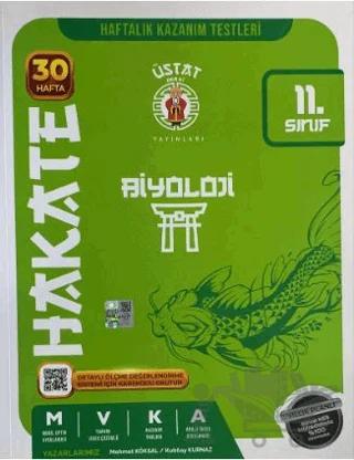 11. Sınıf Hakate Biyoloji Haftalık Kazanım Testleri